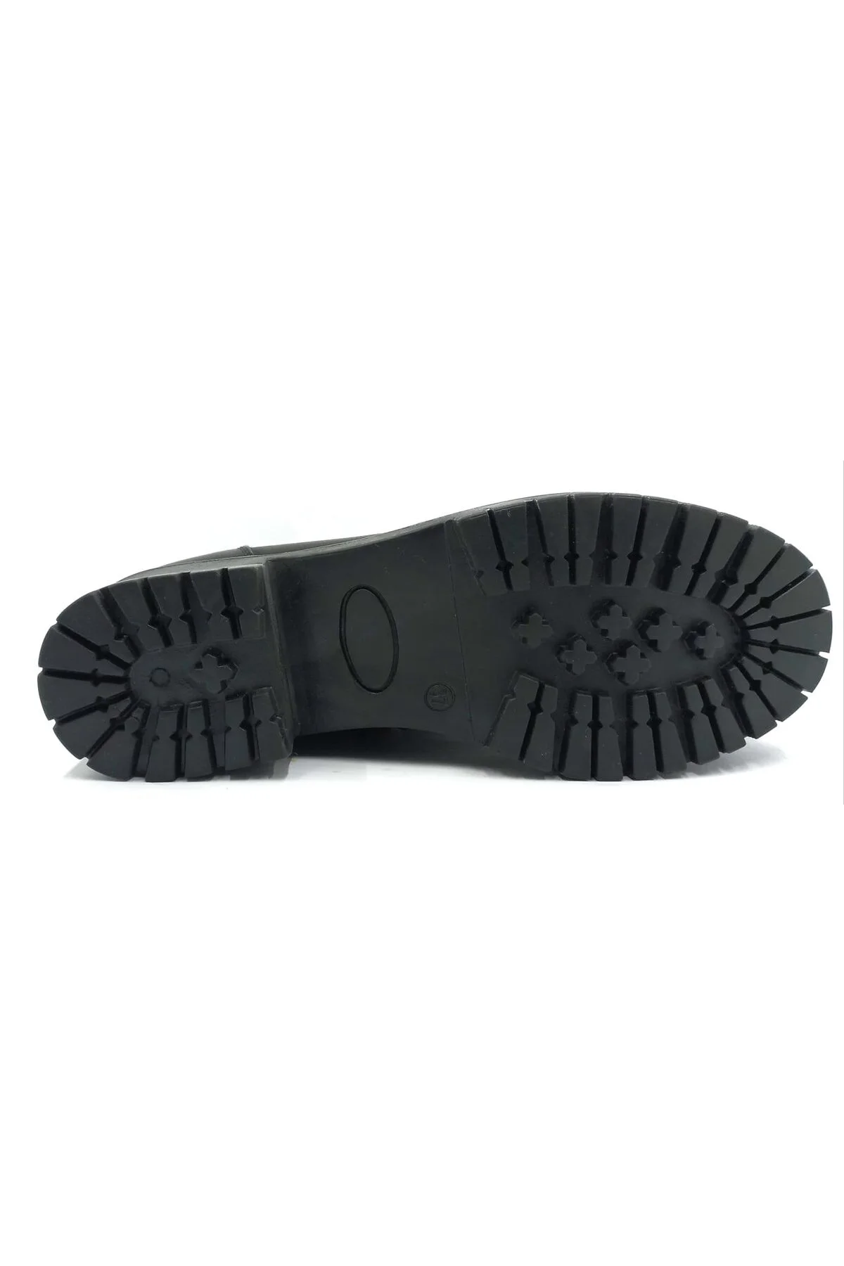 237104 Siyah 5 Cm Fermuarlı Kadın Bot