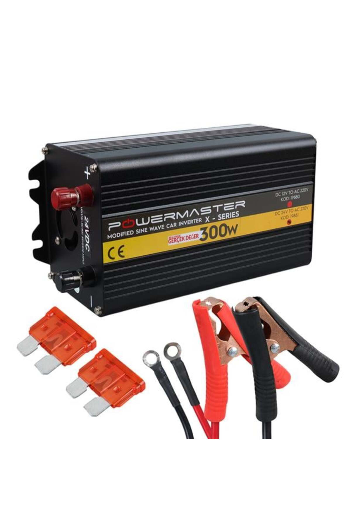 24-220V 24 Volt 300 Watt Modified Sinus İnverter PWR300-24
