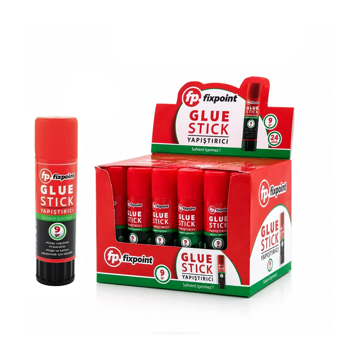 24 Adet 9gr Stıck Yapıştırıcı Solvent İçermez Yıkanabilir Kolay Uygulama Kağıt - Karton Yapıştırıcı Stick Bx40 Fiyatı, Yorumları ve Özellikleri