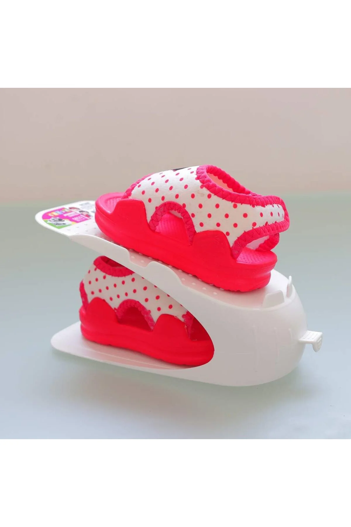 24 Adet Çocuk Ayakkabı Düzenleme Rampası, Çocuk Ayakkabı Rampası 