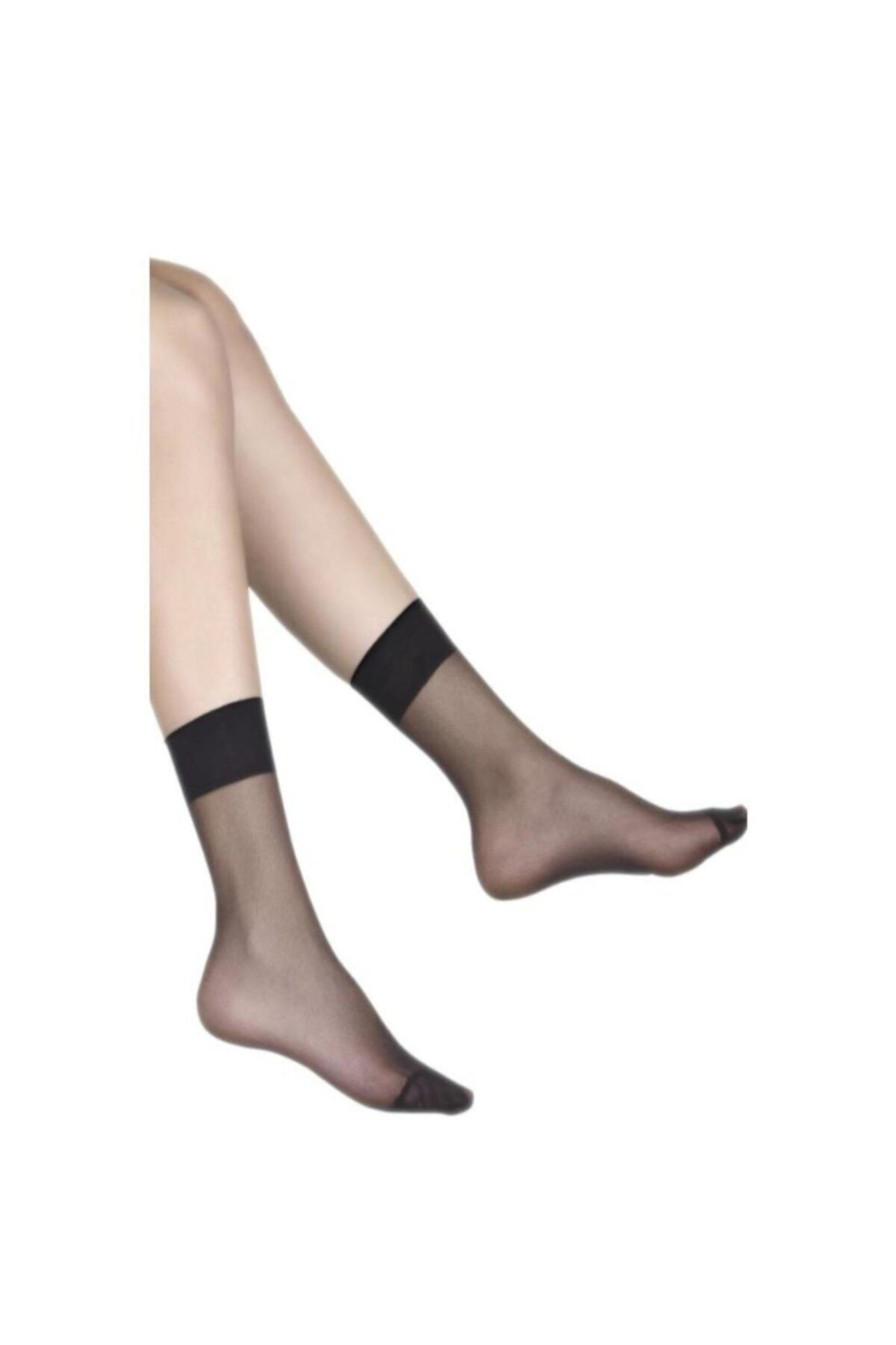 24 Adet Ince Soket Çorap - 20 Denye Ince Soket Bayan Çorap