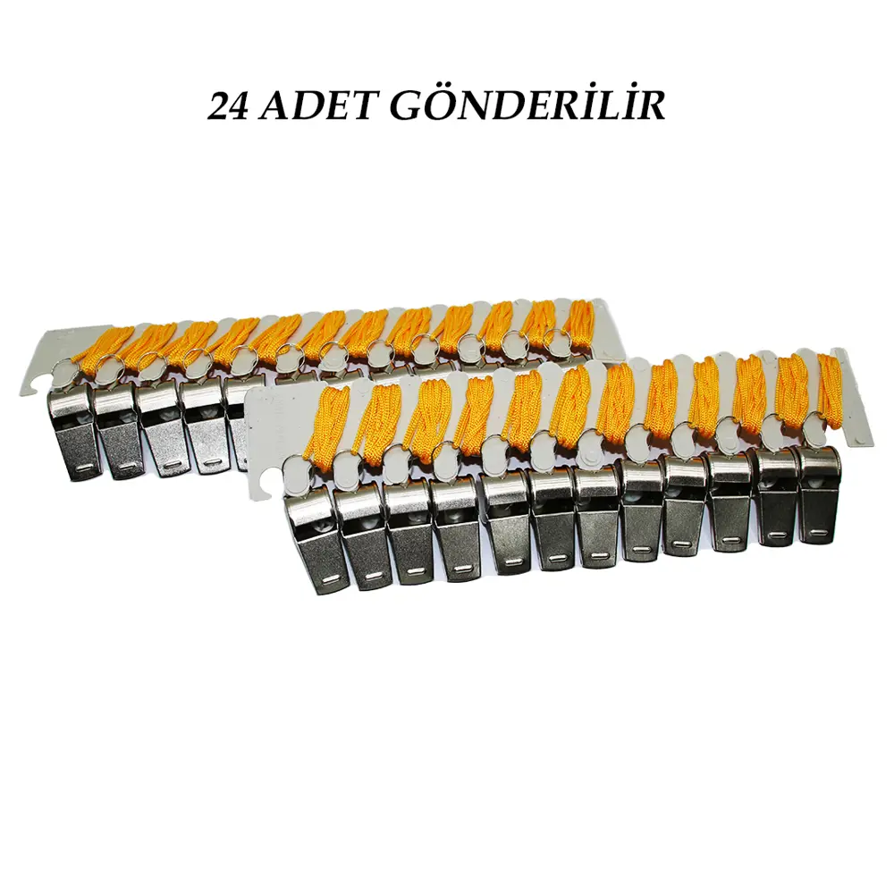 24 ADET METAL DÜDÜK (4741)
