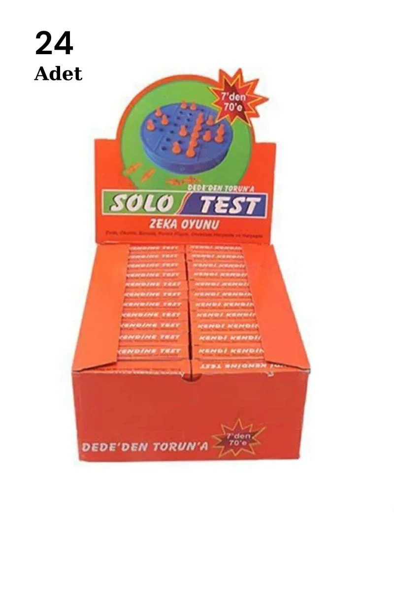 24 Adet Solo Test Zeka Oyunu Nostalji - 7'den 70'e Aile Oyunu Fiyatı, Yorumları ve Özellikleri