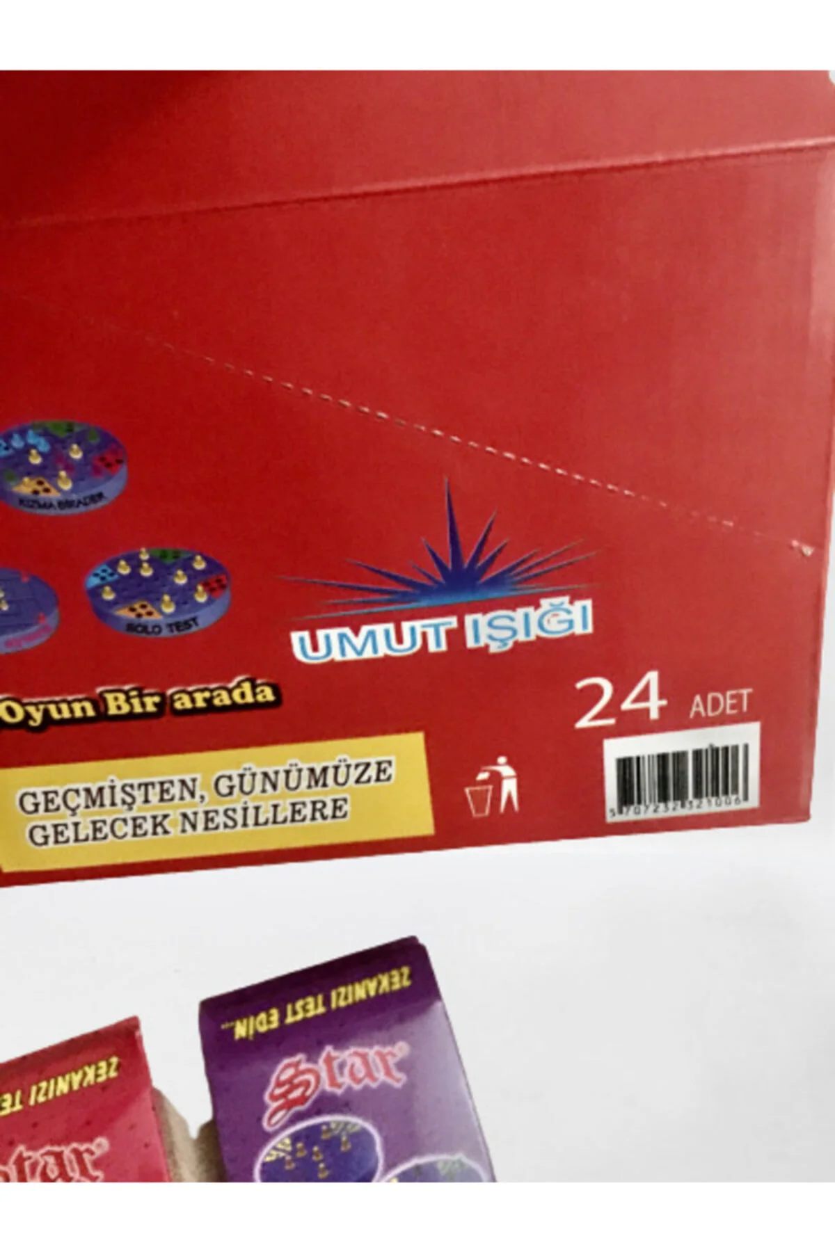 24 Adet Solo Test .. Zeka Aktivite Faaliyet Etkinlik Eğitici Oyuncak.