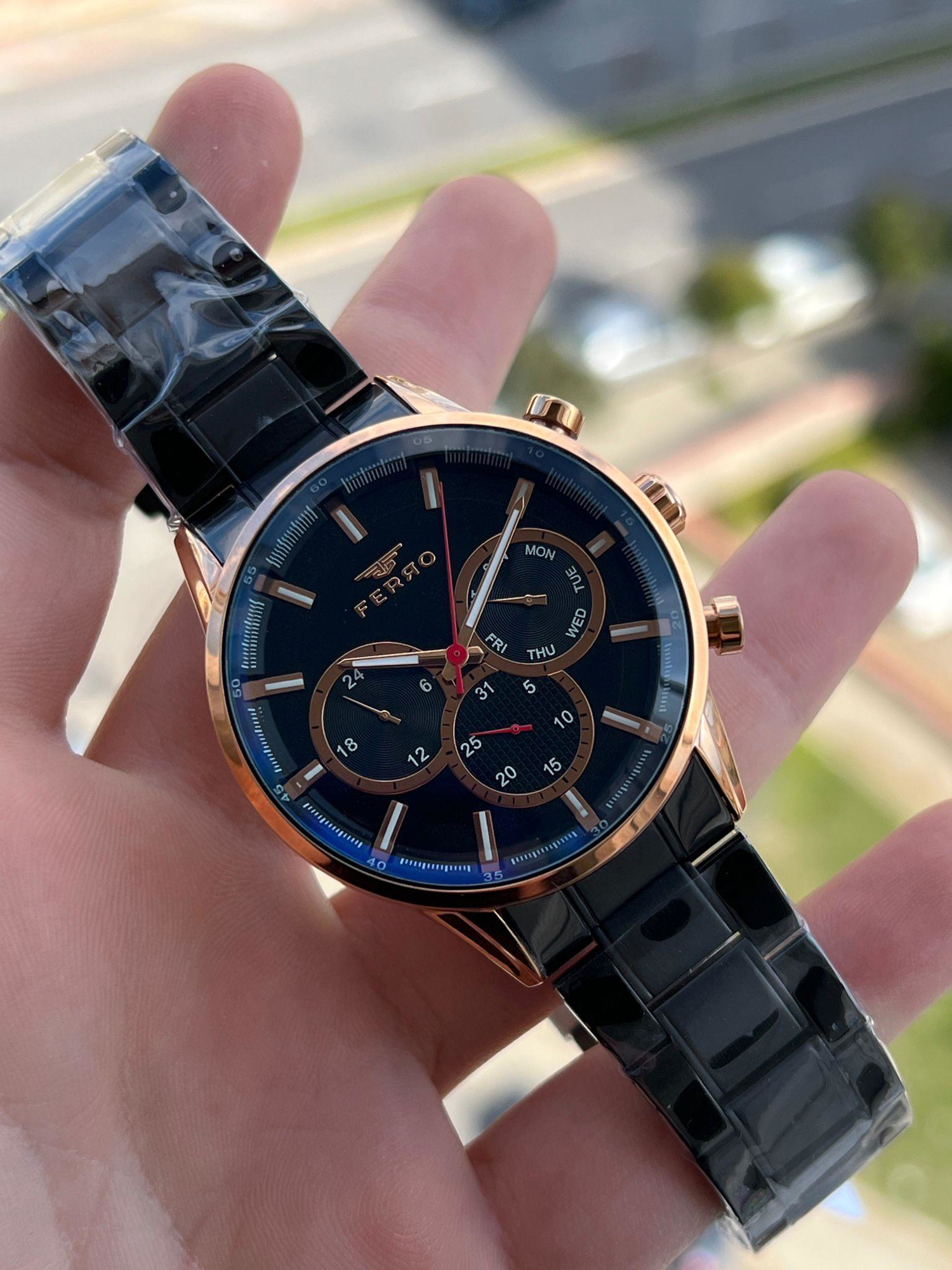 24 Ay Garantili İç Fonksiyonları Aktif Chronograph 30 Mt Su Geçir