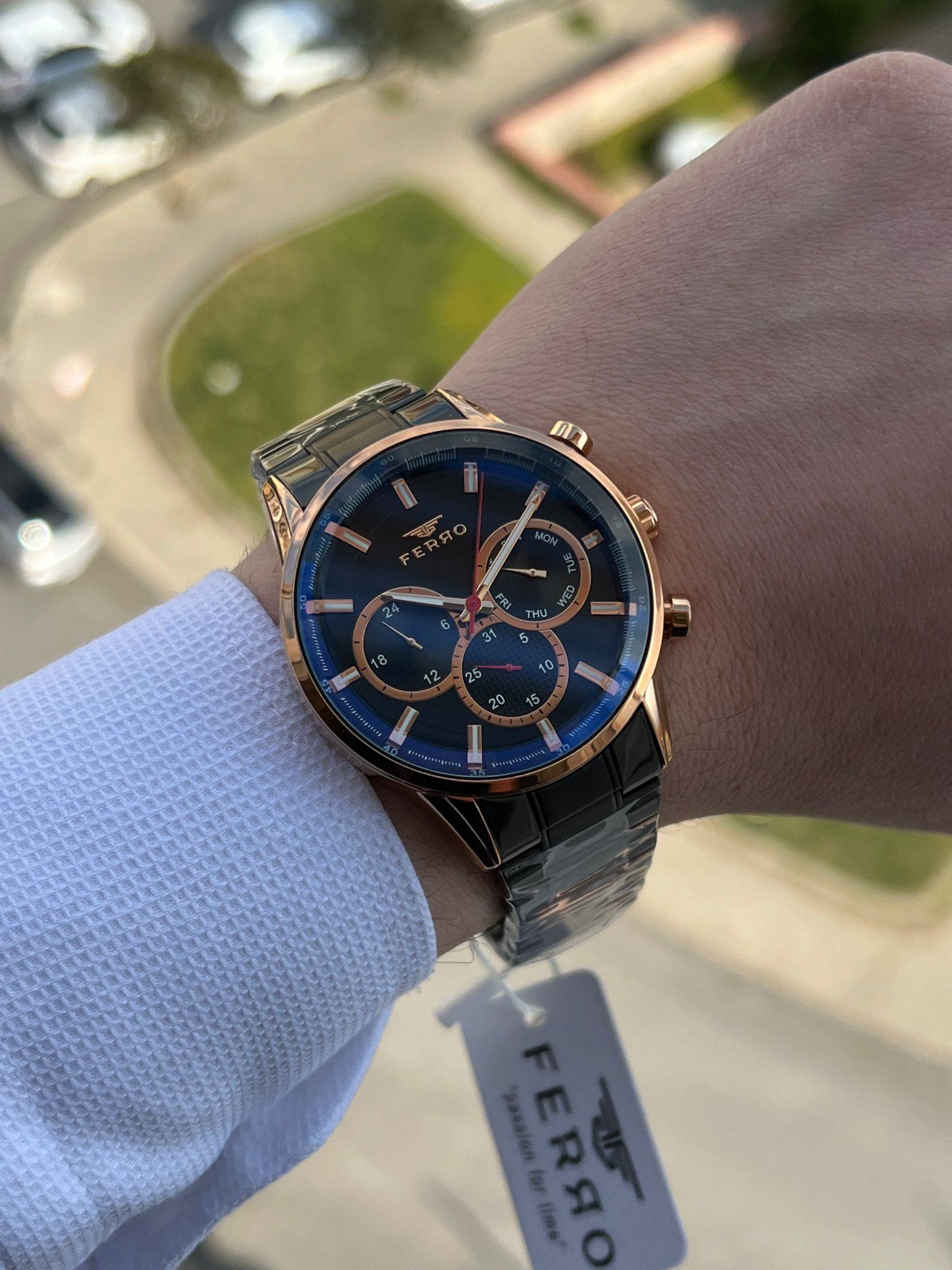 24 Ay Garantili İç Fonksiyonları Aktif Chronograph 30 Mt Su Geçir