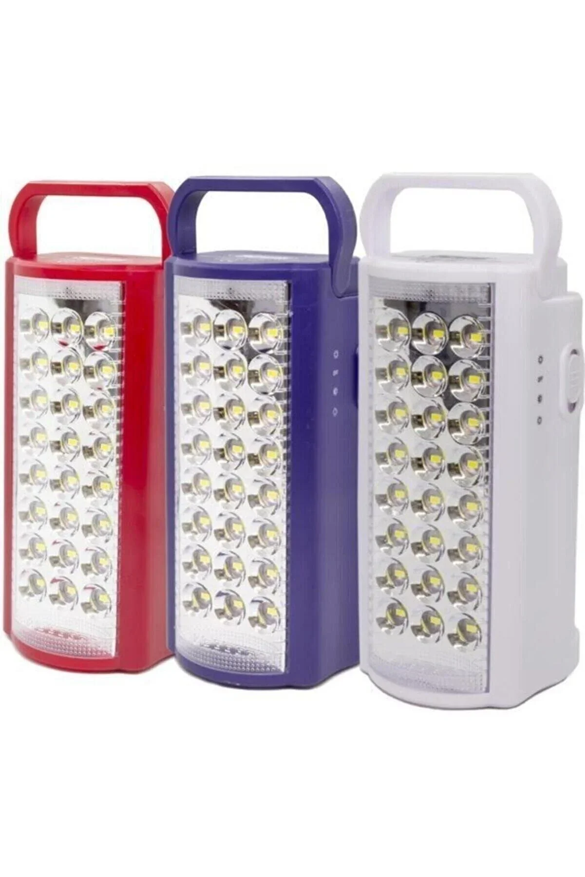 24 Büyük Ledli 80 Saat Yanan Powerbank Özellikli Akülü Led Işılda