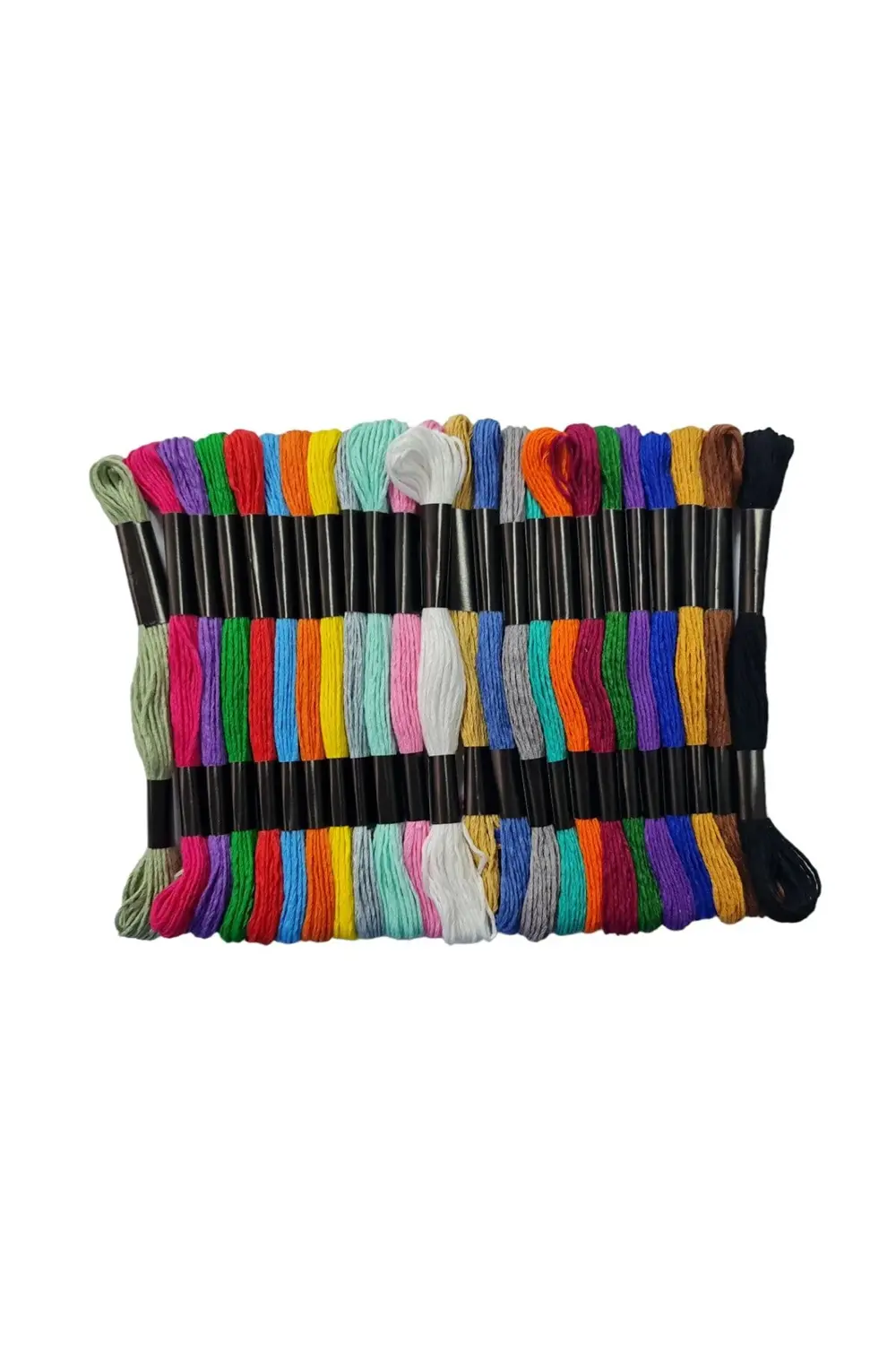 Tuhafiyecimiz 24 Çile Etamin, Muline İpi, Bambu Kasnak, 6 Adet Etamin İğnesi (3