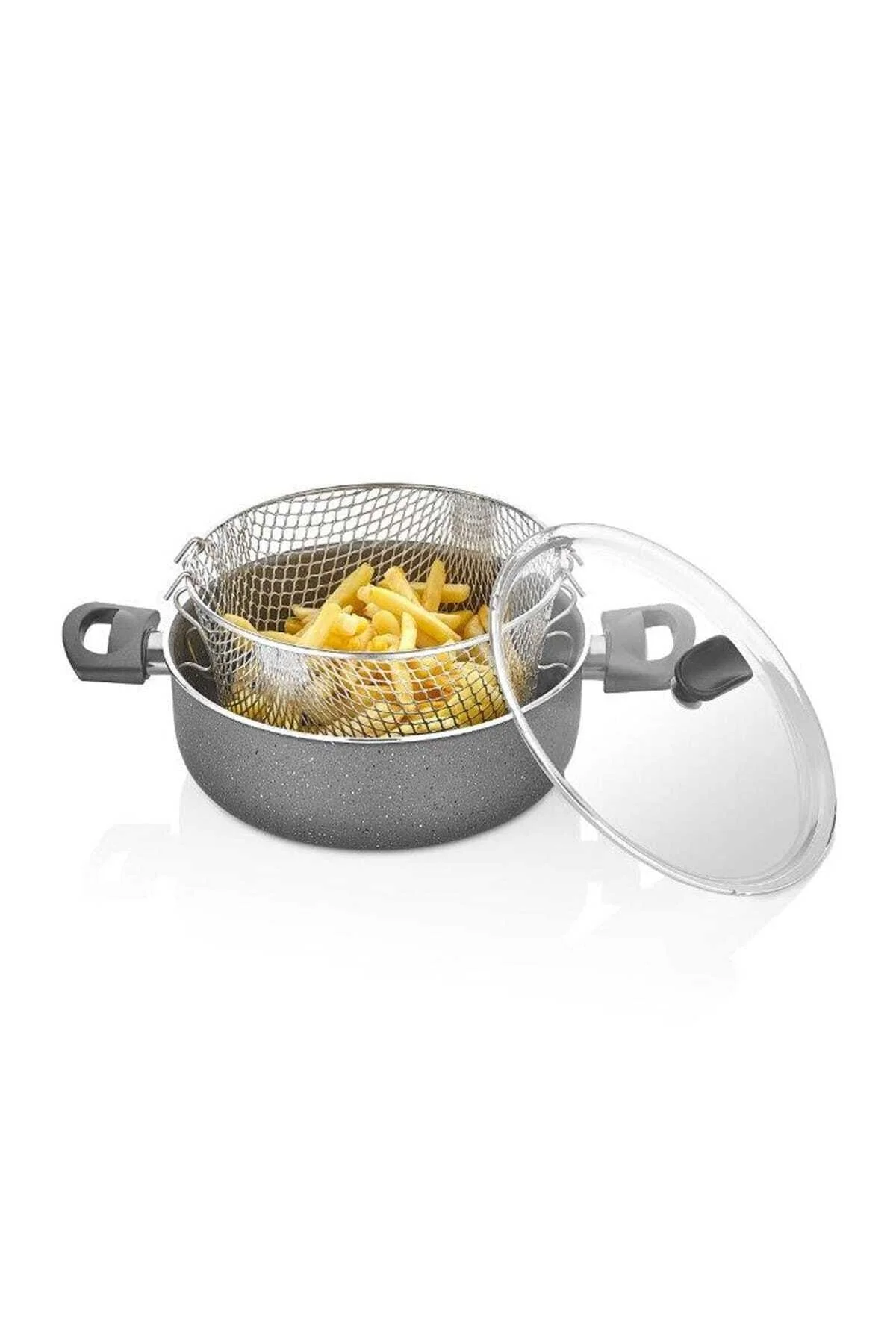 24 Cm Granit Cips Fritöz Tenceresi Fma05164 24 Cm Granit Cips Fritöz Tenceresi Fma05164