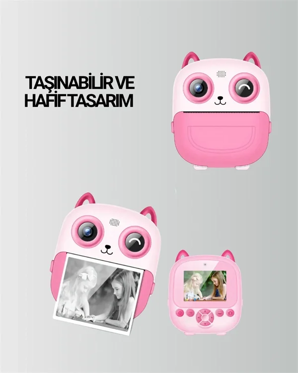 2.4” Ekranlı Mini Kamera – 1080p Kayıt + Mürekkepsiz Yazdırma Fiyatı, Yorumları ve Özellikleri