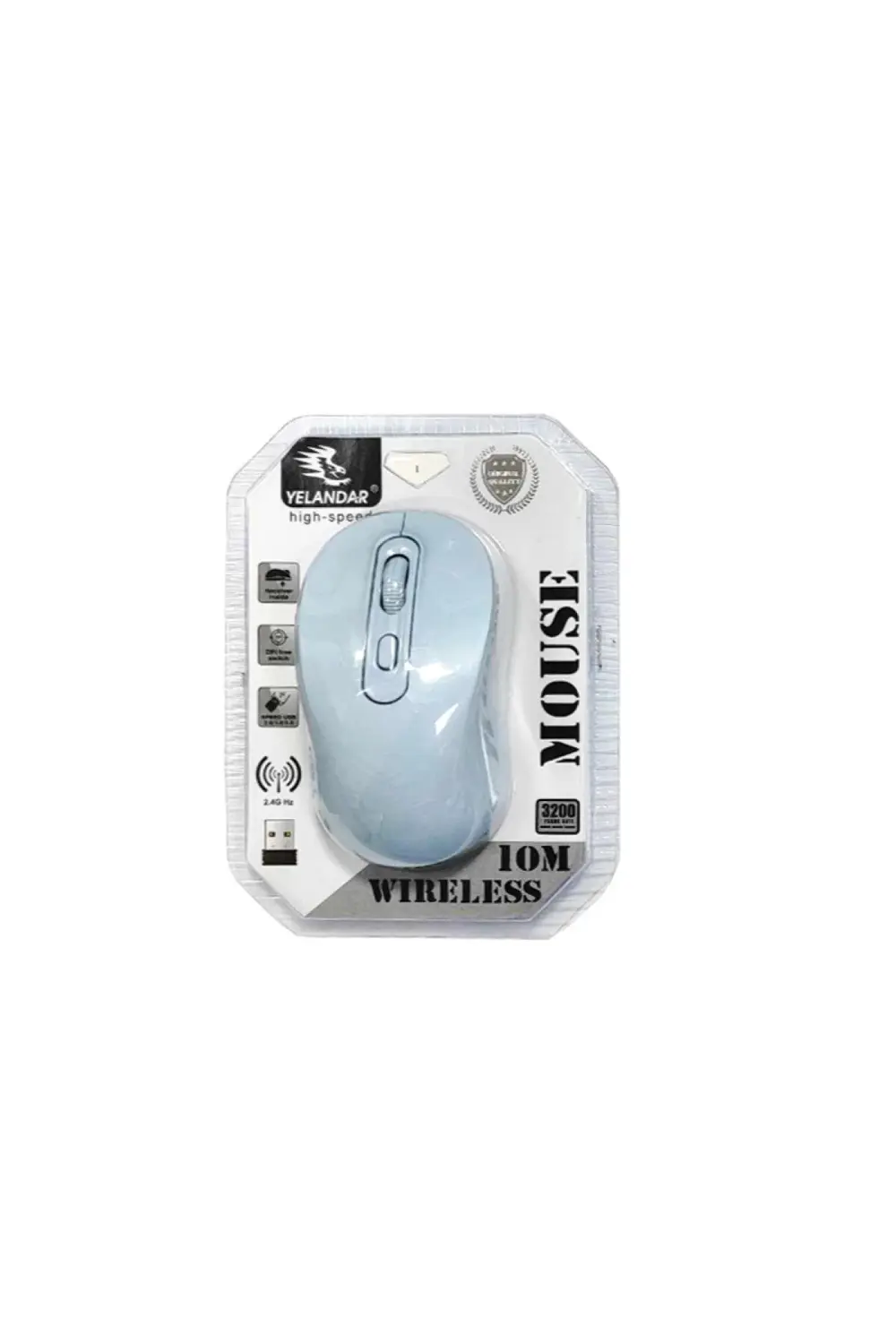 2.4 Ghz Kablosuz Bilgisayar Faresi - 4 Tuşlu Mouse (E-50) - Kablo