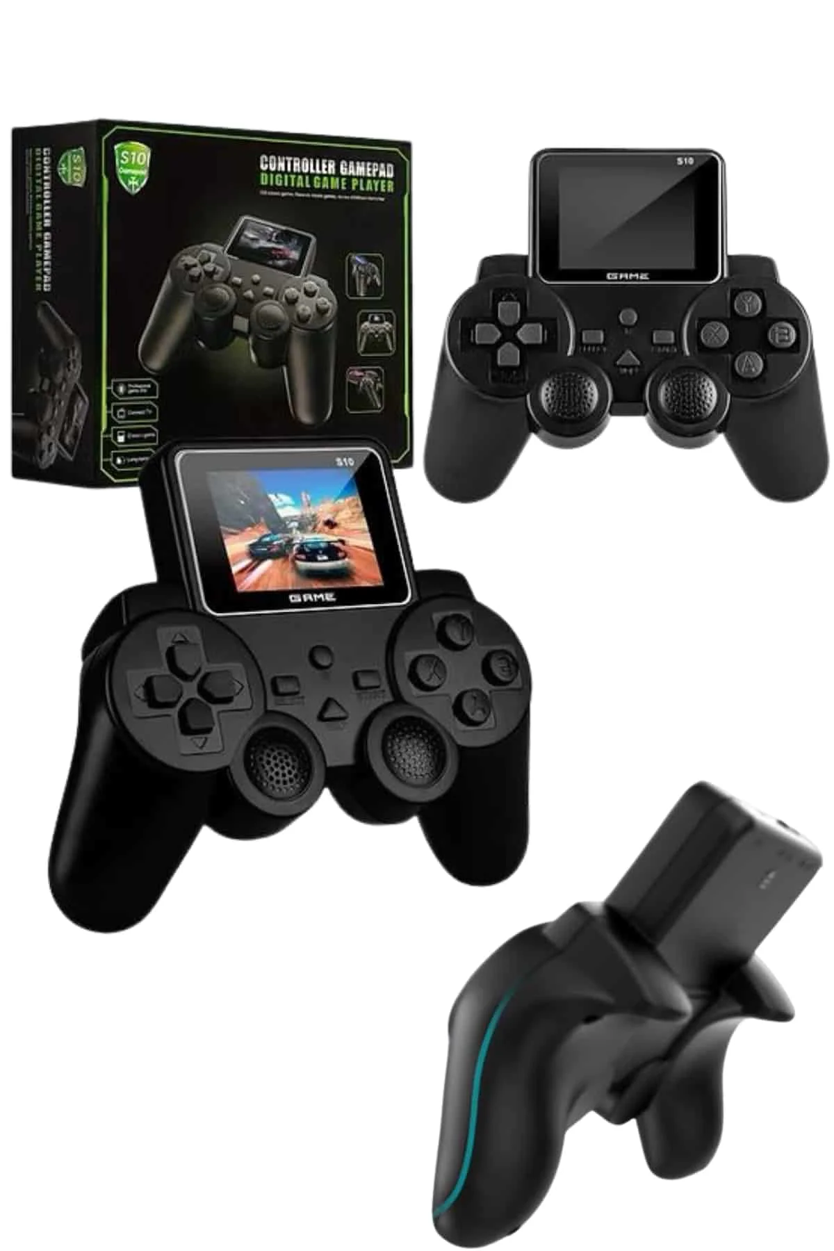 2.4 İnç Ekran 520 Oyunlu Retro Temalı Kablosuz Oyun Kolu El Atari