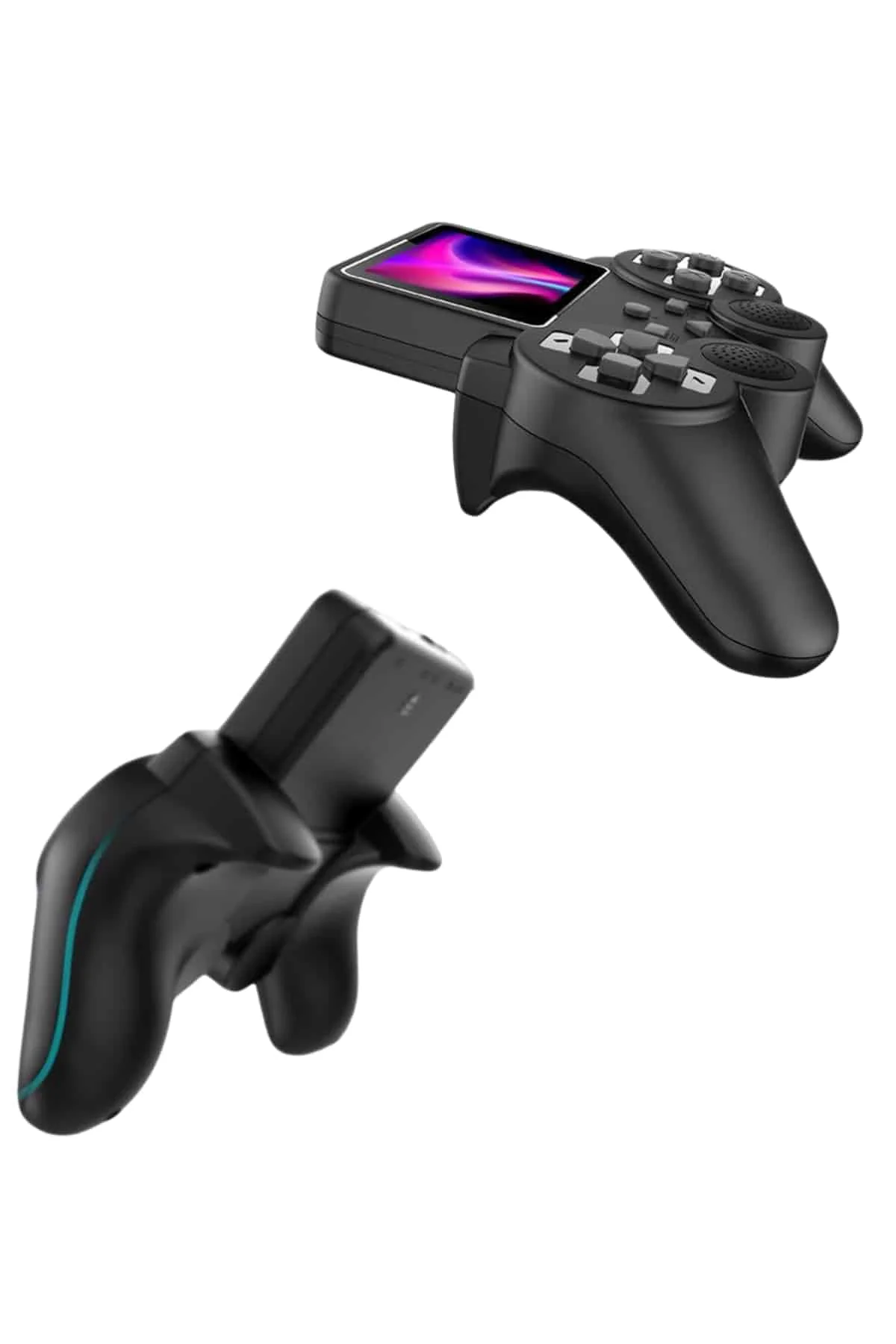 2.4 İnç Ekran 520 Oyunlu Retro Temalı Kablosuz Oyun Kolu El Atari