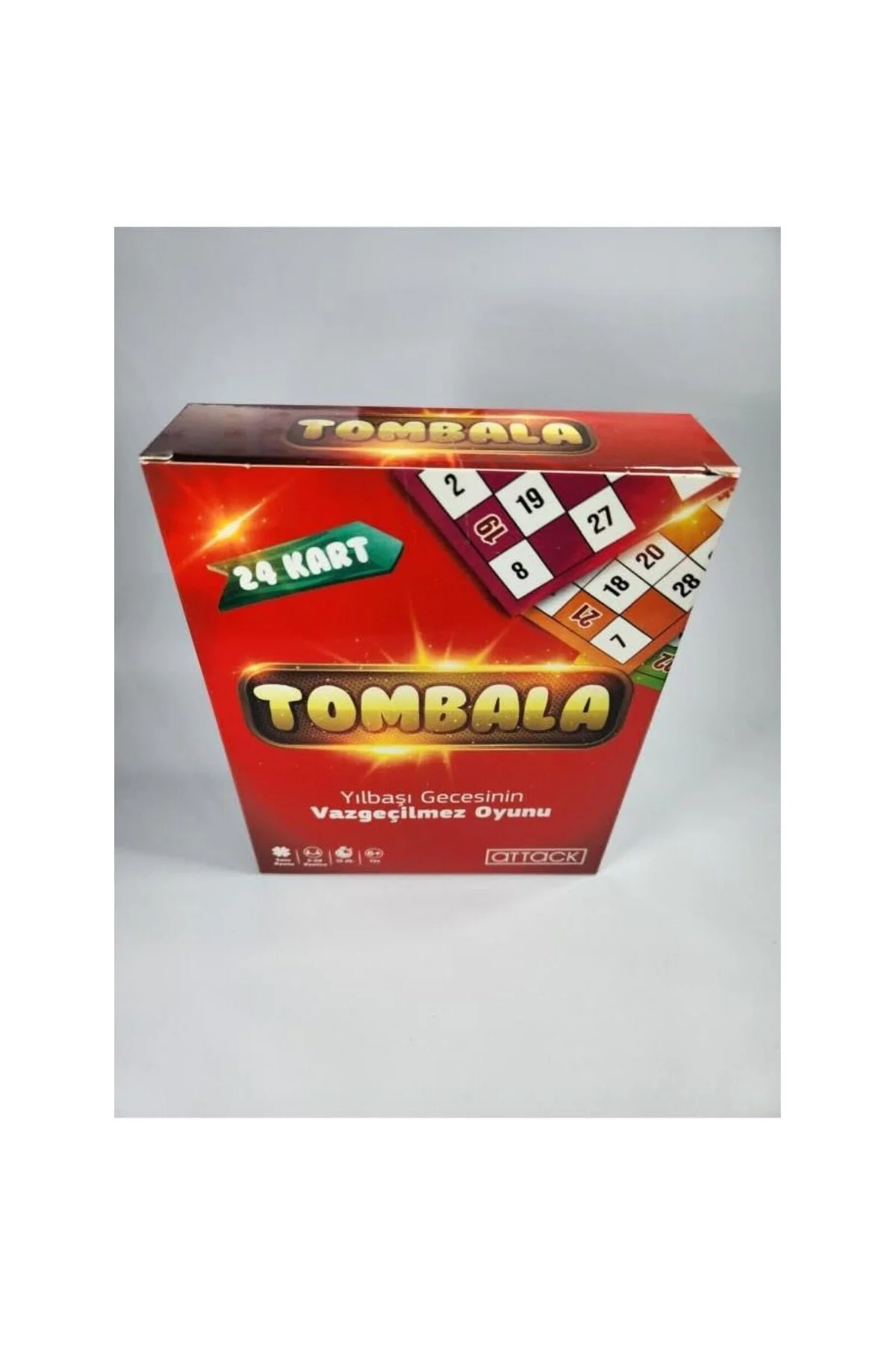 24 kartlı tombala seti