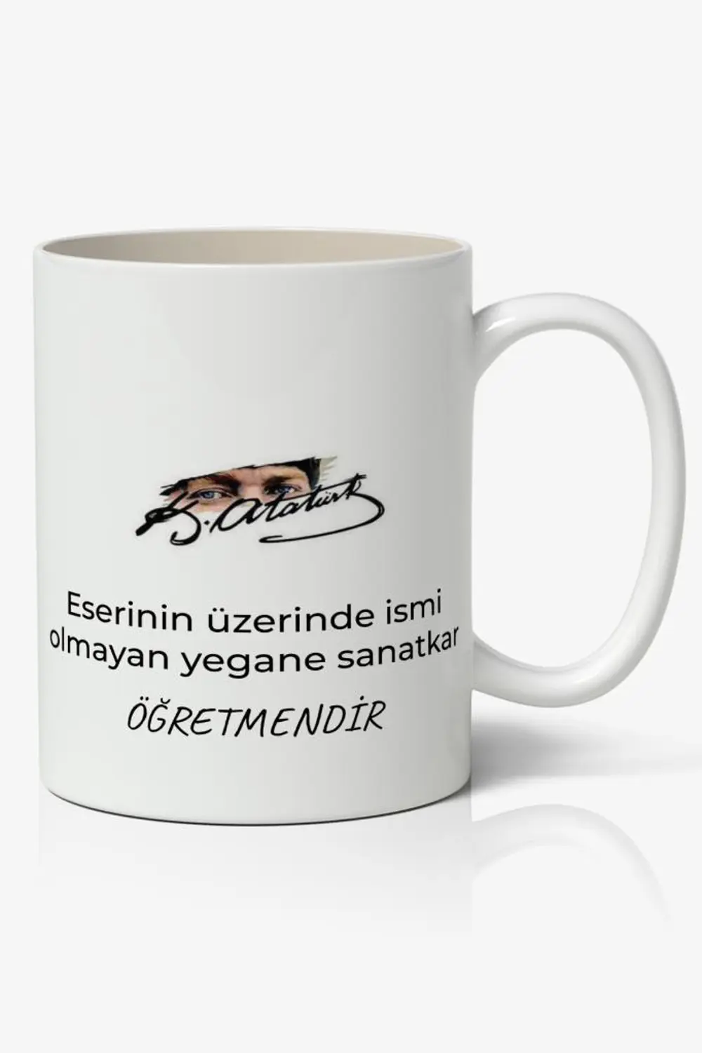 24 Kasım Öğretmenler Günü Tasarımlı Kupa Bardak Baskılı Kahve Kup