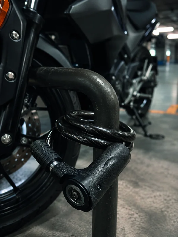 24 mm Kalın Çelik Halat ile Motosiklet ve Bisikletiniz İçin Güçlü Güvenlik