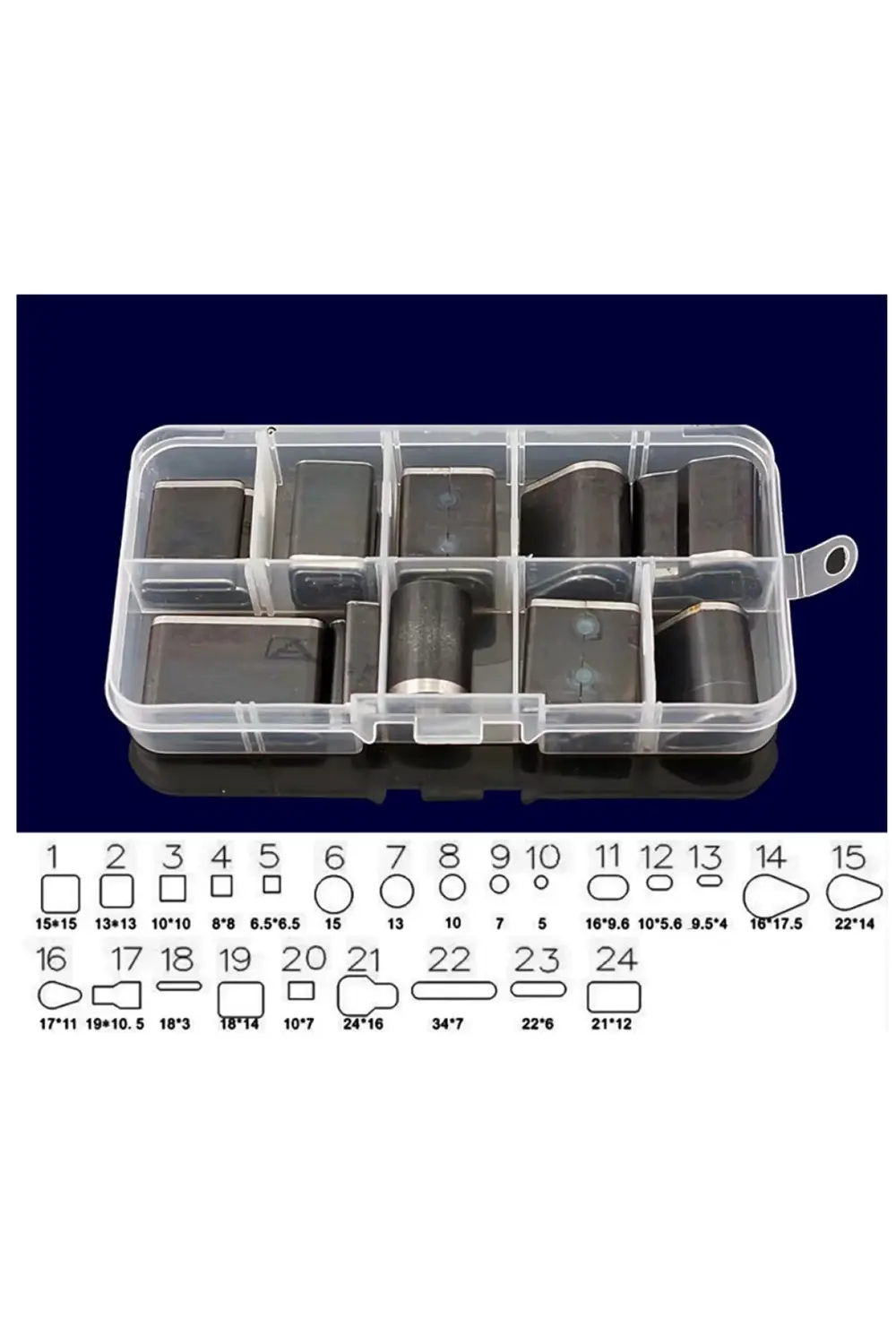 Tuhafiyecimiz 24 Parça Şekilli Delici, Deri Desen Çizici, Oval Yuvarlak Kare De Tuhafiyecimiz 24 Parça Şekilli Delici, Deri Desen Çizici, Oval Yuvarlak Kare De