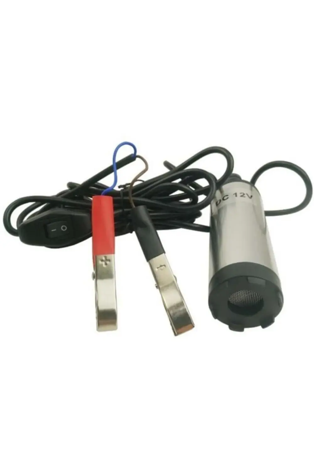 24 Volt Sıvı Aktarım Dalgıç Pompası Varil Tipi