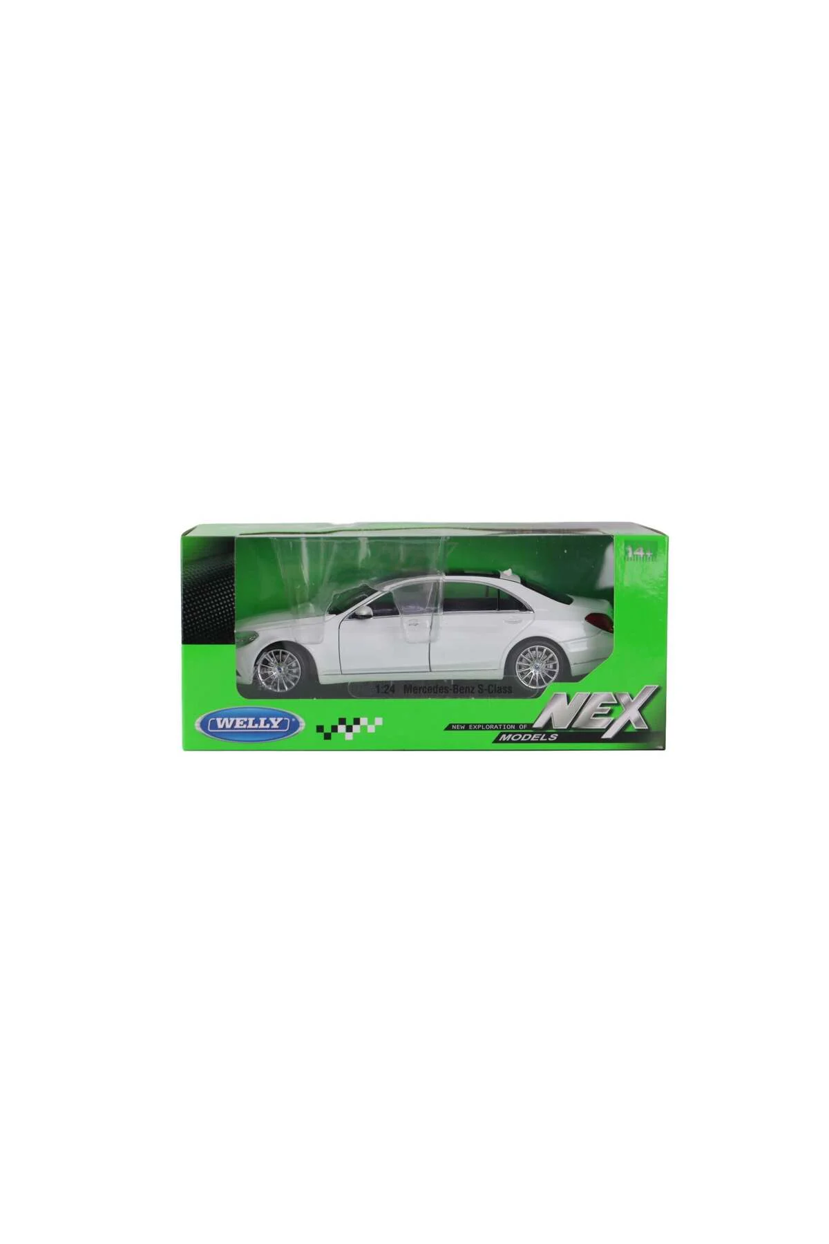 24051 WELLY 1 24 DIE CAST MERCEDES BENZ S