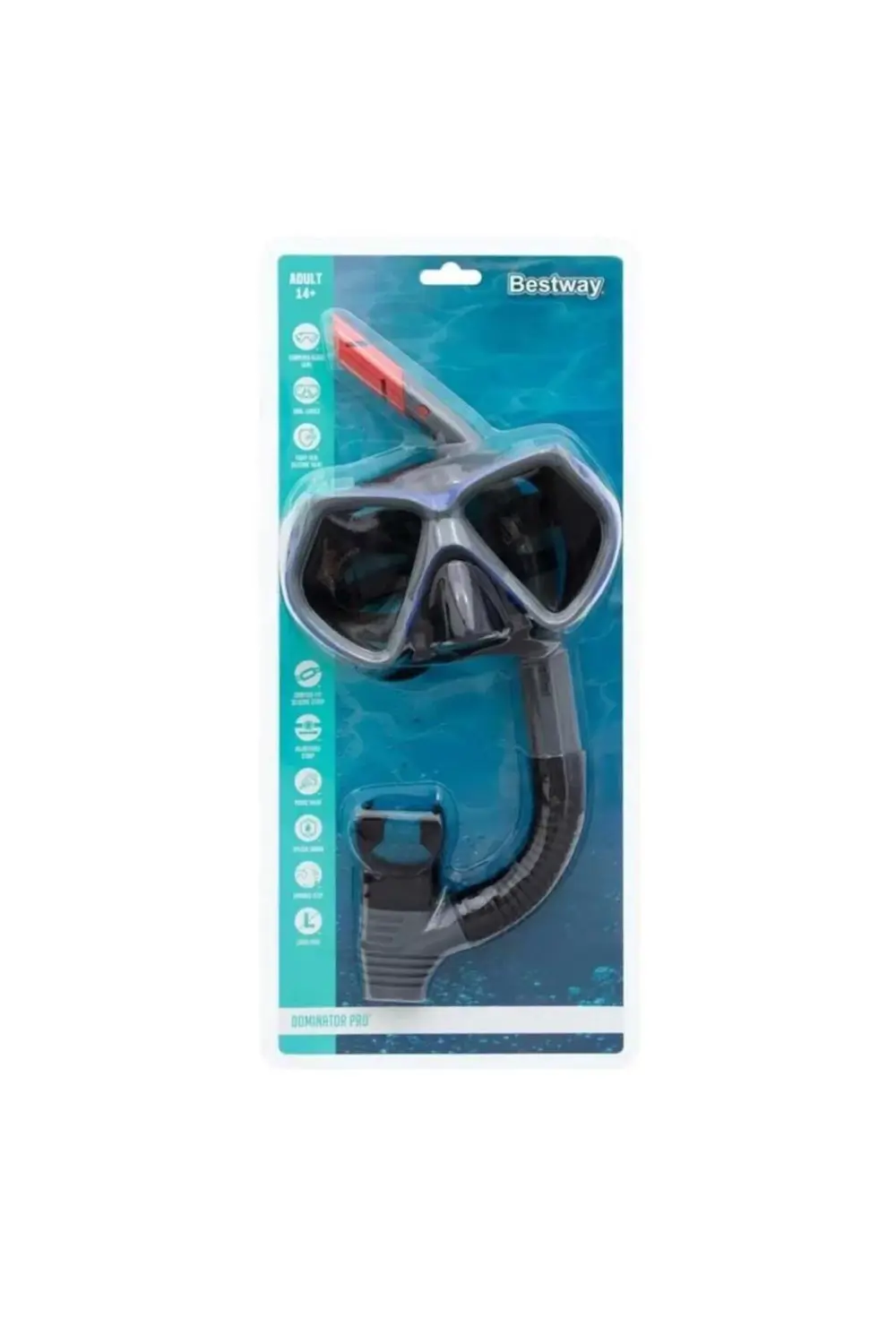 24069 - BESTWAY MASKE SNORKEL TEMP SILIKON  6