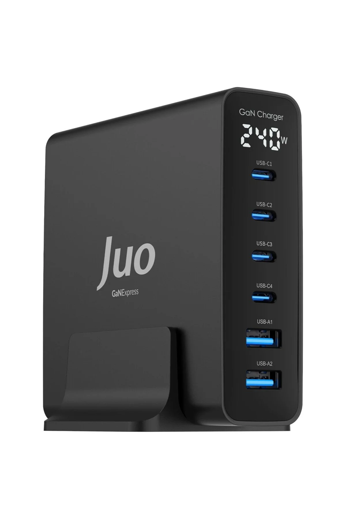 240W GaN PD 3.1 Masaüstü Hızlı Şarj Cihazı 4 Type-C + 2 USB-A iPhone & MacBook & Lap