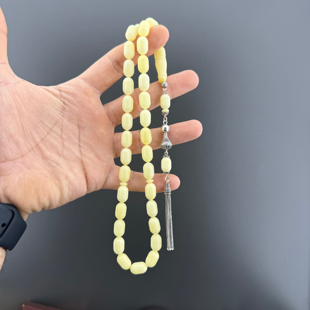 Muri Tesbih 24,2 Gr Rus Kaliningrad Damla 6,5 Gr 925 Ayar Gümüş Püskül Kapsül Muri Tesbih 24,2 Gr Rus Kaliningrad Damla 6,5 Gr 925 Ayar Gümüş Püskül Kapsül