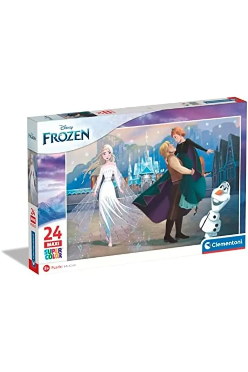 24242 Supercolor Karlar Ülkesi Yapboz, 24 Maksi Parça, 3 Yaşından