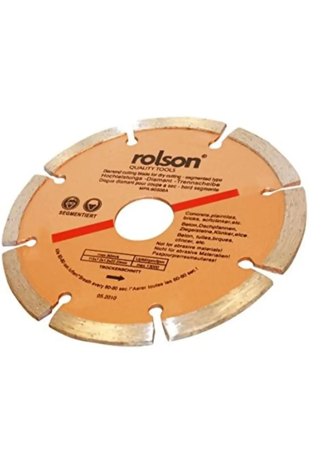 24394 115 mm Diamond Tipped Segmented Blade 1175713