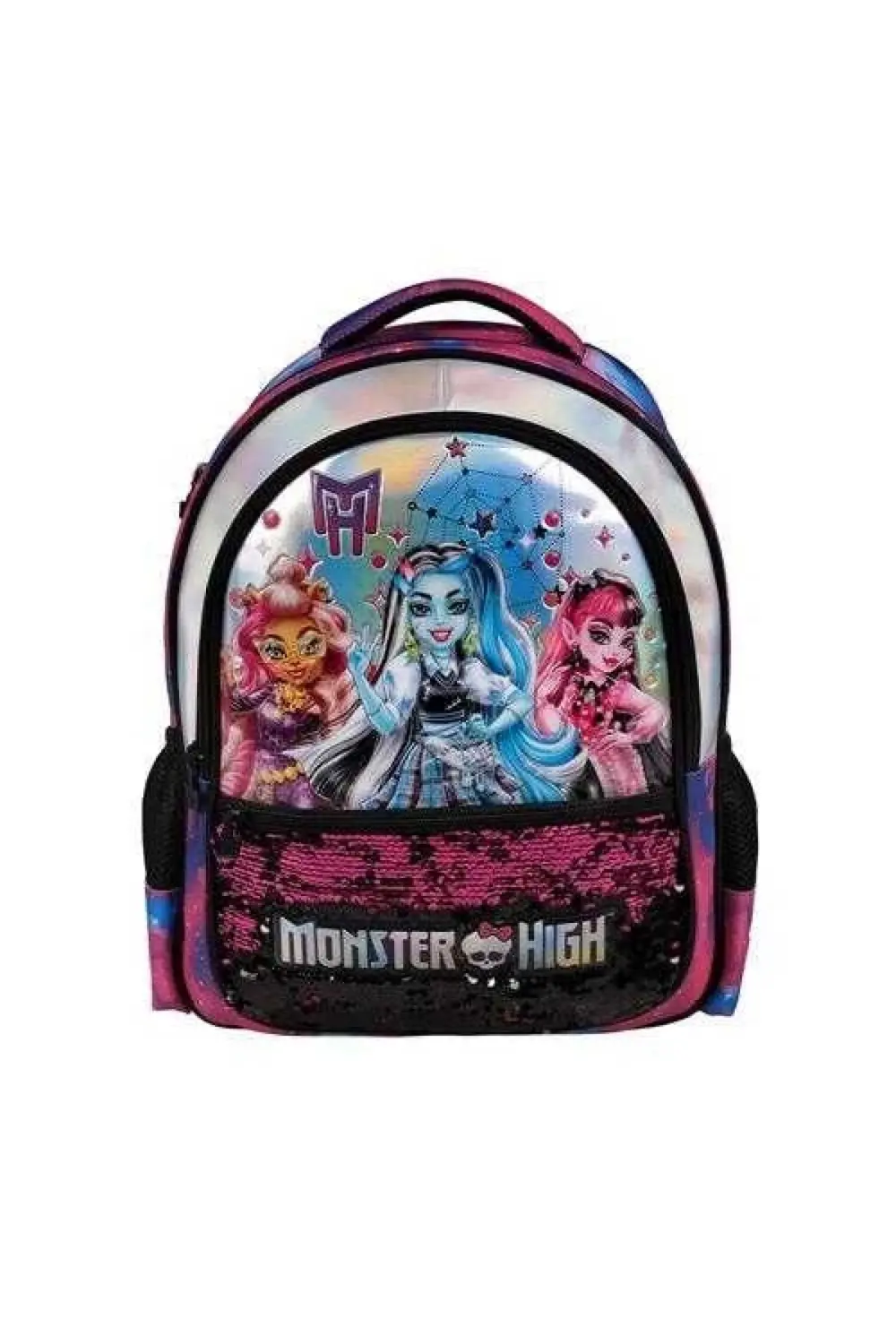 24478 MONSTER HIGH BLACK SCALY OKUL ÇANTASI