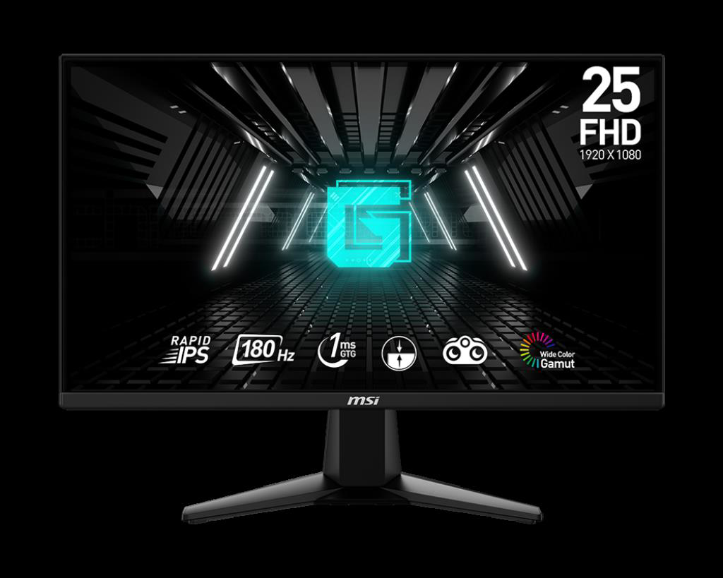 Msi 24.5 G255f Flat Rapid İps 1920X1080 (Fhd) 16:9 180Hz 1Ms Freesync