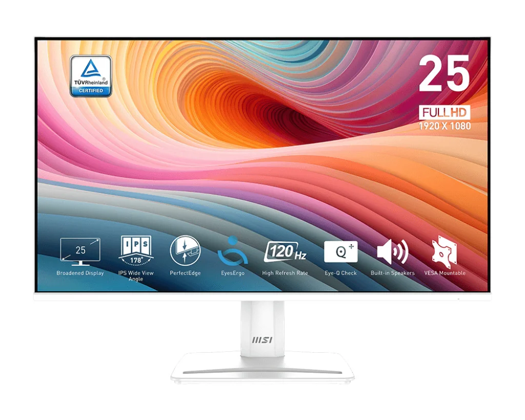 24.5 PRO MP251W E2 1920x1080 (FHD) 16:9 FLAT IPS 120HZ 1MS ADAPTIVE-SYNC MONITOR Fiyatı, Yorumları ve Özellikleri