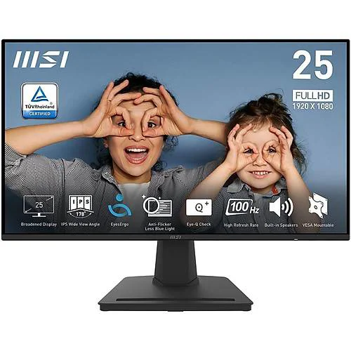 24.5 PRO MP252 1920x1080 (FHD) 16:9 FLAT IPS 100HZ 1MS ADAPTIVE-SYNC MONITOR Fiyatı, Yorumları ve Özellikleri