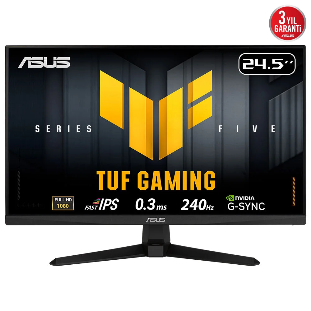 24,5" TUF GAMING VG259QM5A IPS 0,3ms 200Hz 300cd DP HDMI MM Fiyatı, Yorumları ve Özellikleri