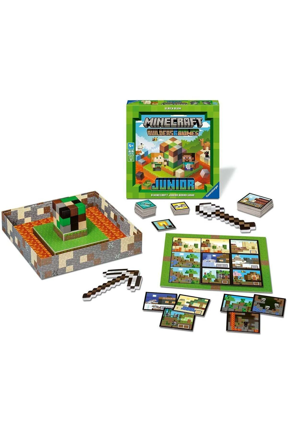 247509 Ravensburger- Minecraft Junior Kutu Oyunu
