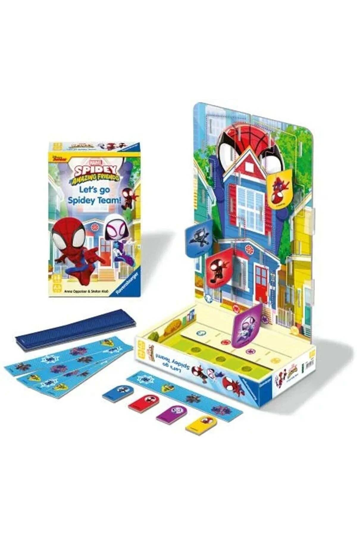 248728 Ravensburger- Spidey Takımı- Seyahat Boy Kutu Oyunu