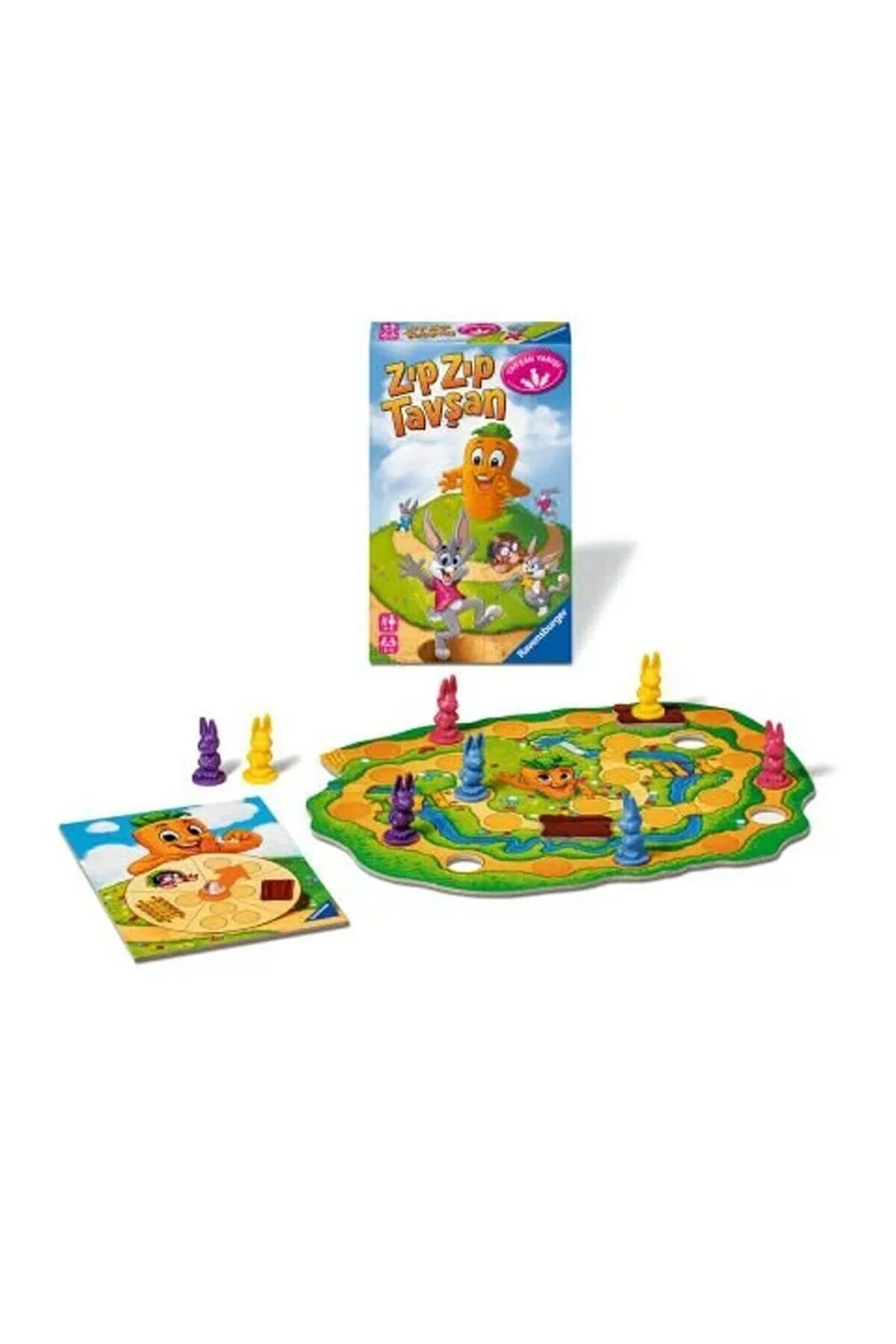 248810 Ravensburger - ZıpZıp Tavşan - Seyahat Boy Kutu Oyunu