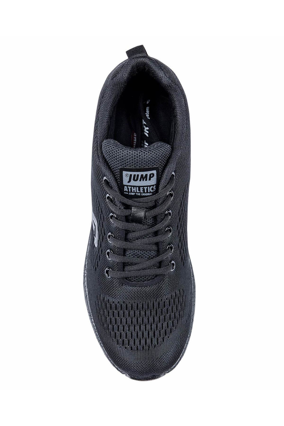 Jump 24938 Siyah Erkek Yürüyüş Koşu Spor Ayakkabı
