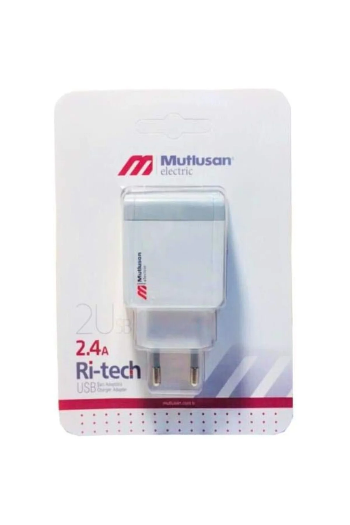 2,4A 5V 2 USB Li Hızlı Şarj Edebilen Şarj Adaptörü