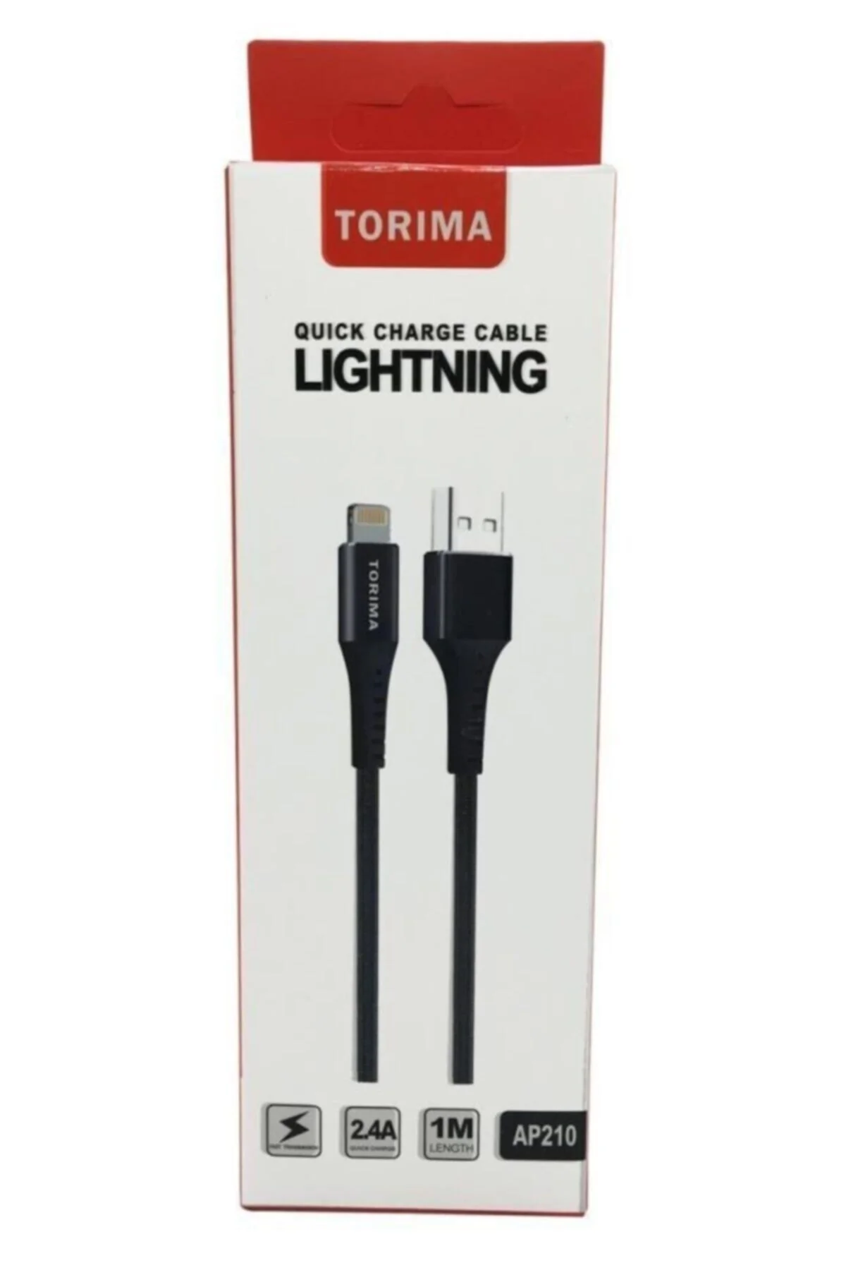 2.4a Iphone Lightning 2.4 A Halat Şarj Ve Data Kablosu