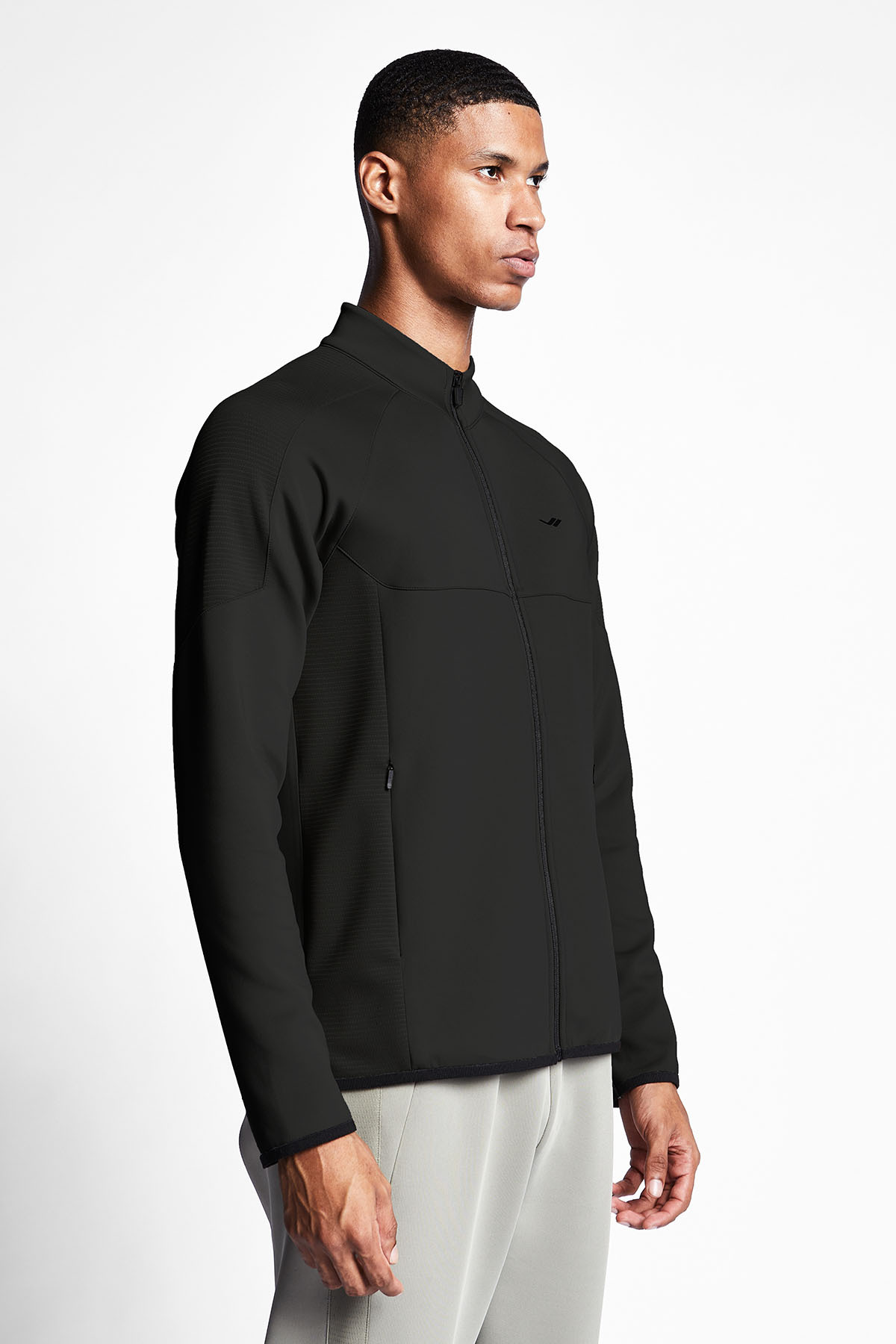 Lescon 24B-1015 Antrenman Fermuarlı Ust Erkek Sıyah 24Btep001015-633