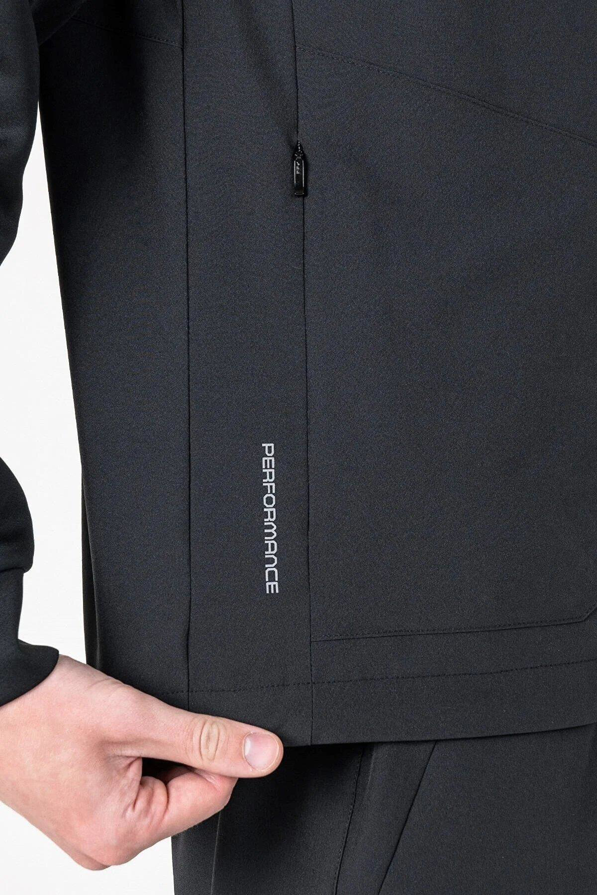 Lescon 24B-1115-23N Kapşonlu Üst 24Btes001115 Siyah