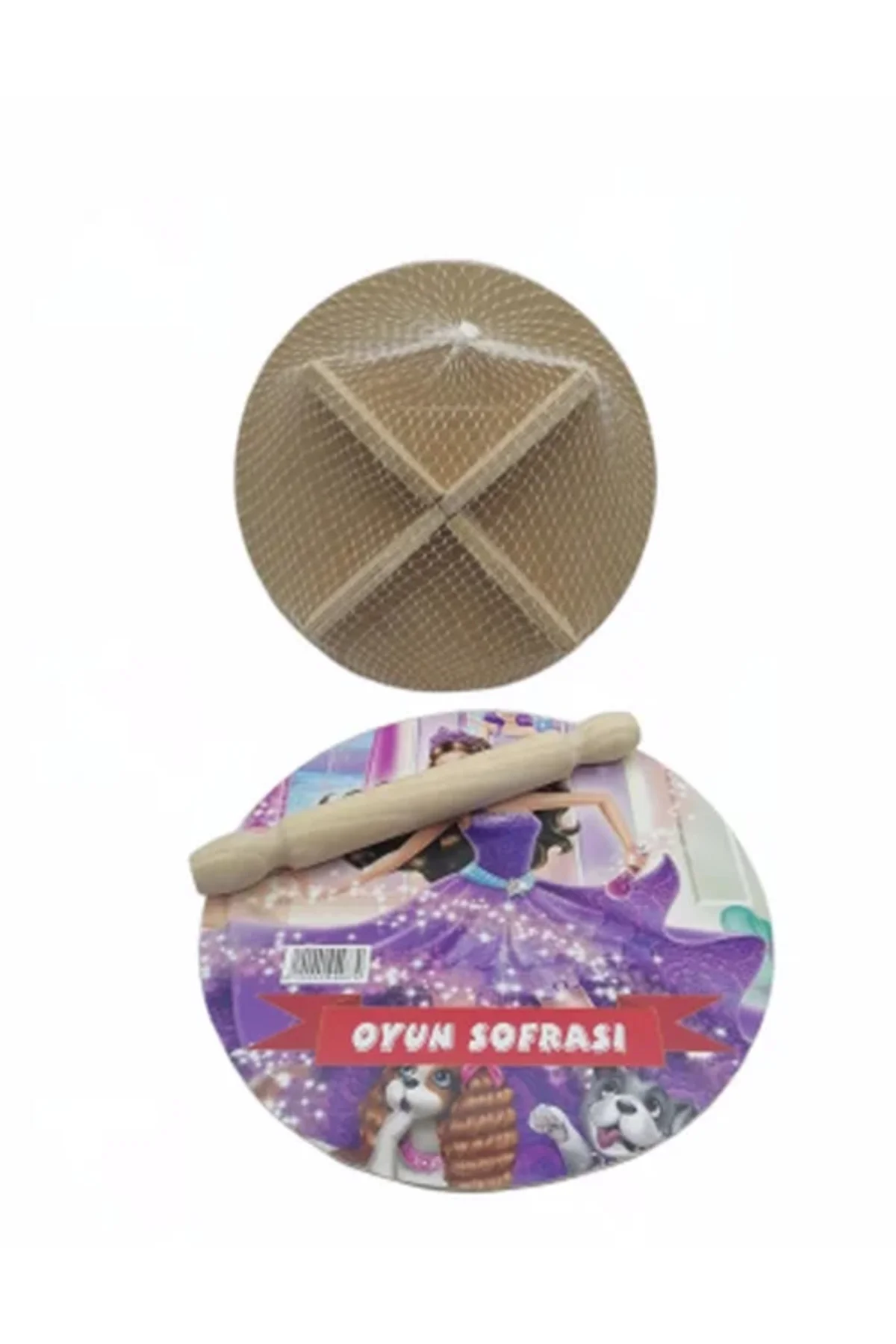 24CM Resimli Ahşap Oyun Sofrası Ekmek Tahta 24CM Resimli Ahşap Oyun Sofrası Ekmek Tahta