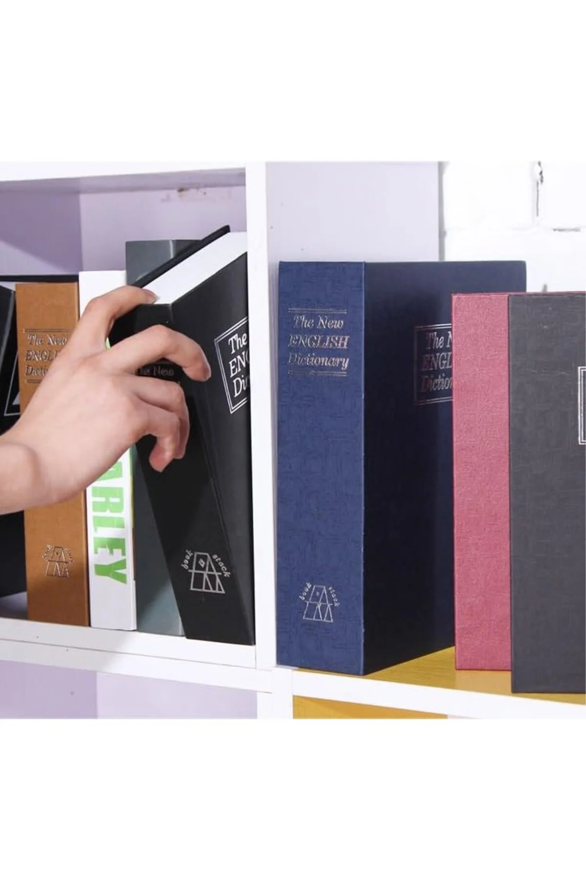 24cm XL Büyük Boy Kitap Şeklinde Gizli Kasa Şifreli Kilitli Sözlü