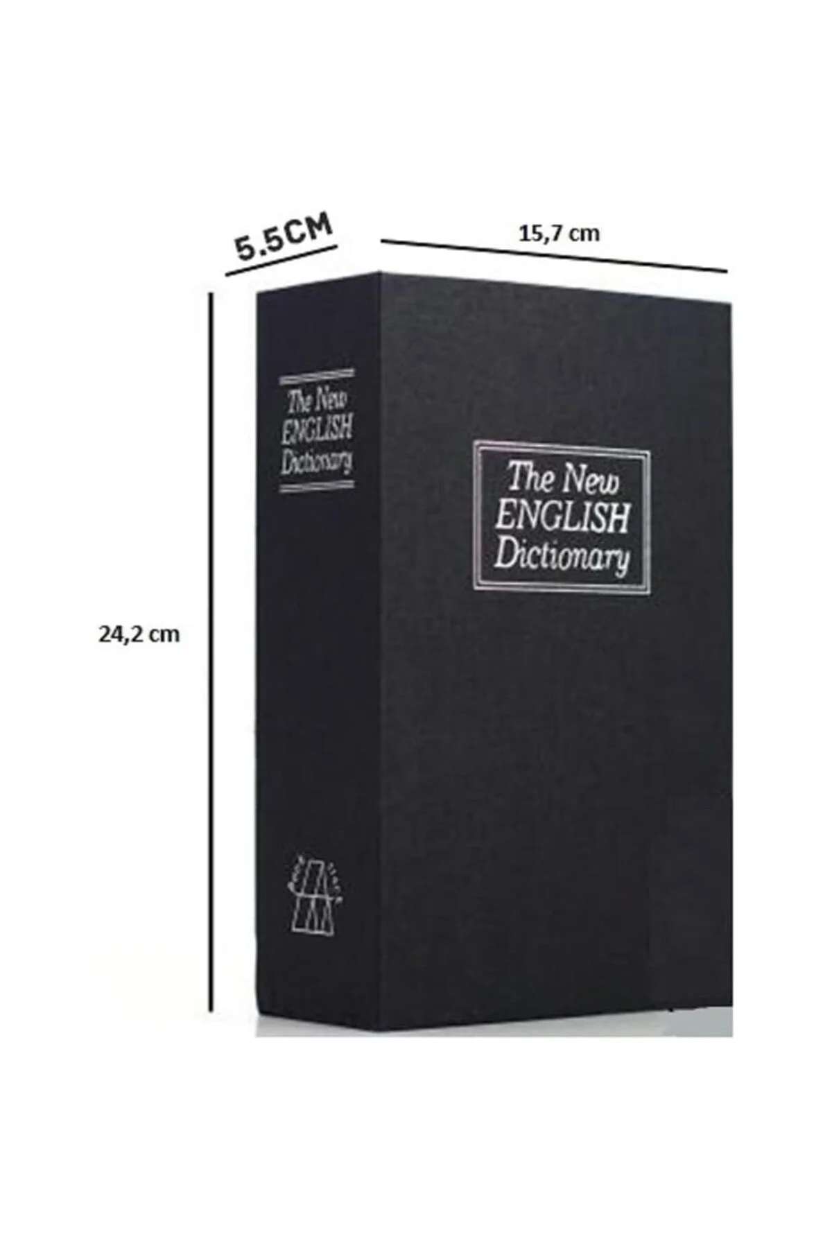 24cm XL Büyük Boy Kitap Şeklinde Gizli Kasa Şifreli Kilitli Sözlü