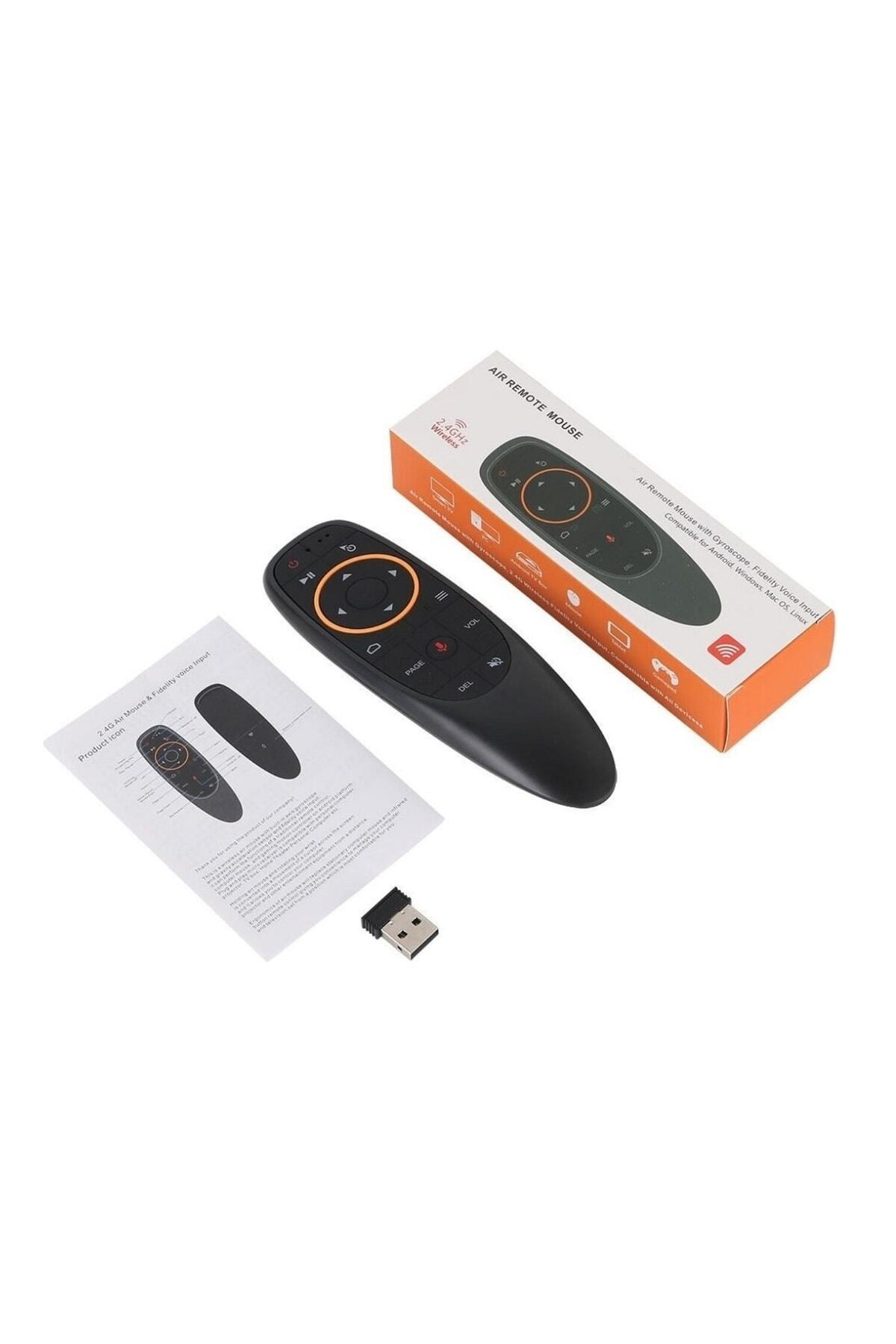 2.4g Uyumlu Klavyeli Air Mouse Android Tv Projektör Windows Masa 
