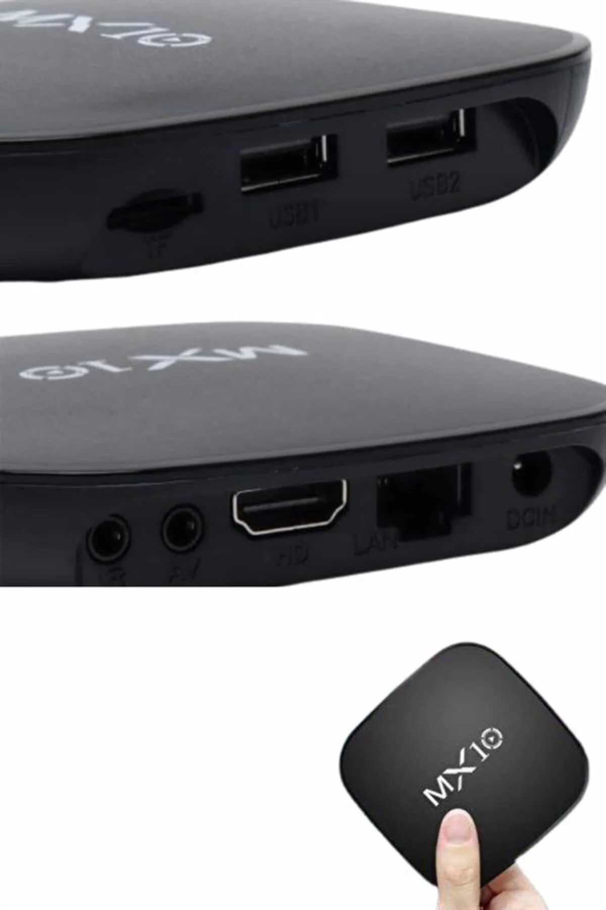 2.4G Wifi Tv Box Medya Oynatıcı TV Uyumlu MX Box Kutusu Android T