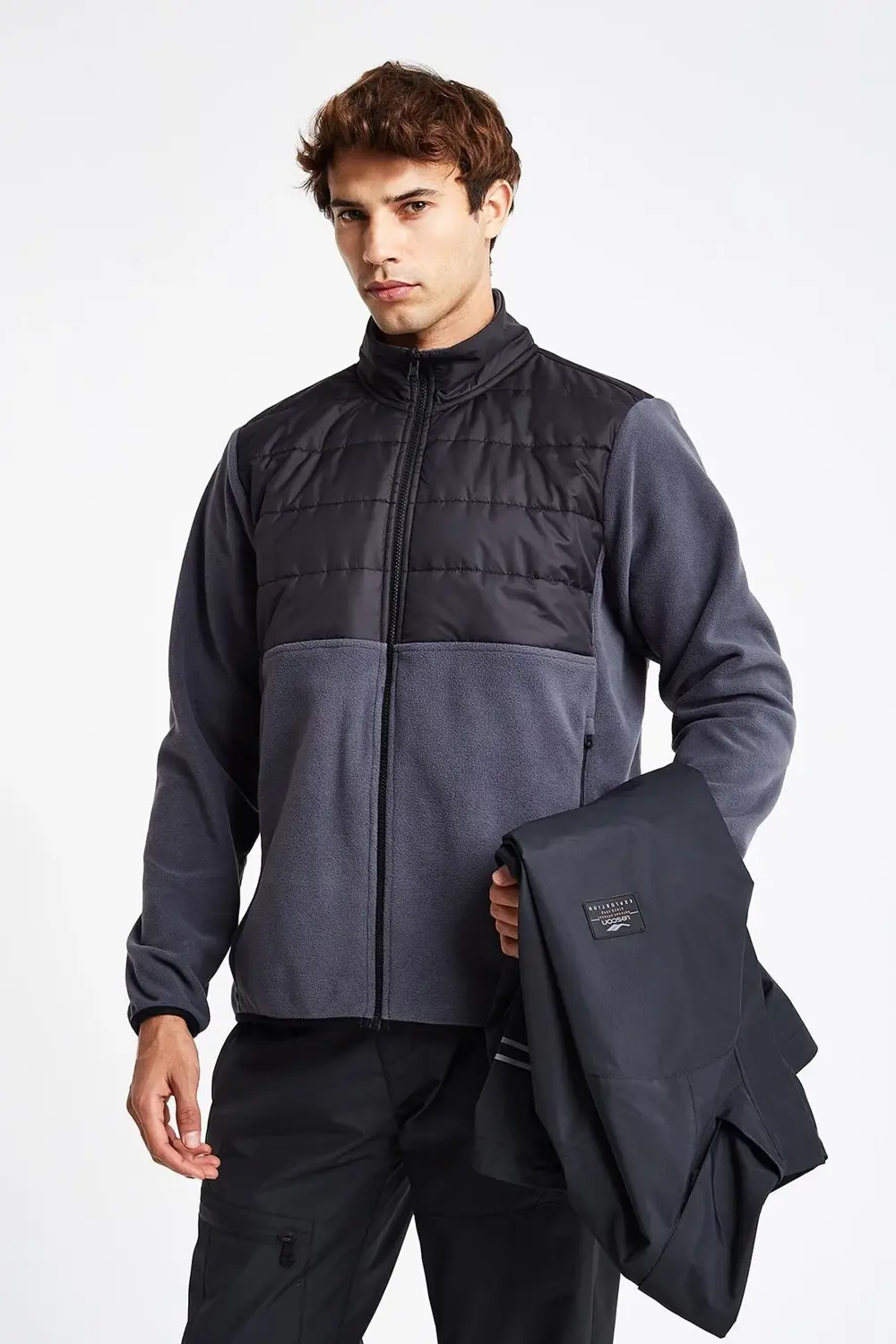 24k-1054 Su Geçirmez Erkek 3ın1 Kaban