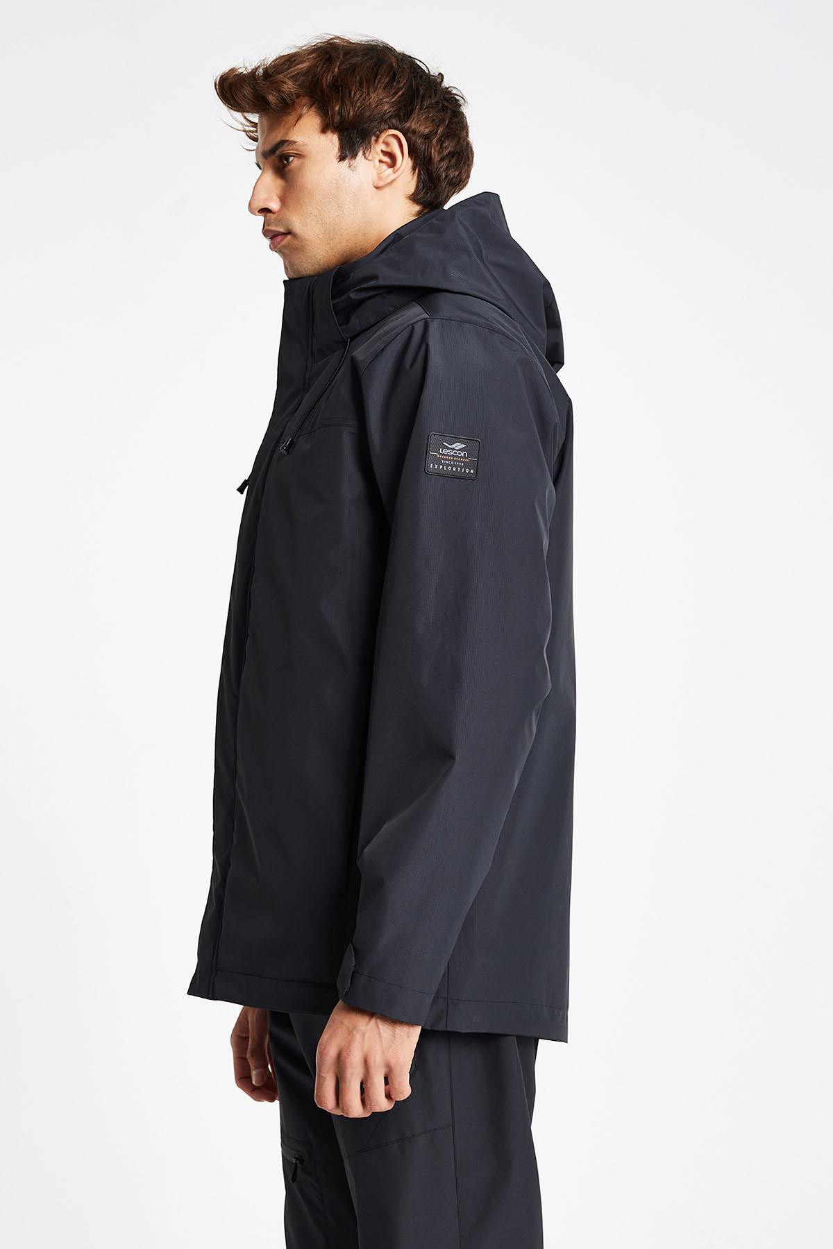 Lescon 24K-1054 Su Geçirmez Erkek 3In1 Kaban