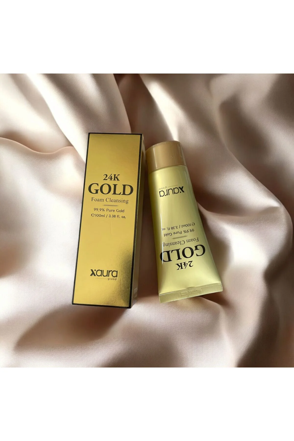 24K GOLD Foam Cleansing 100ml – 99.9% Saf Altın İçerikli Köpük Te