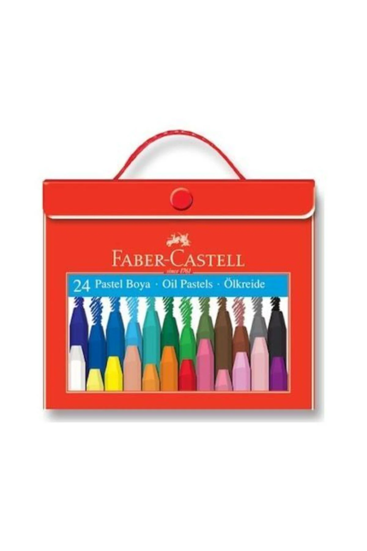 24'lü Çantalı Pastel Boya